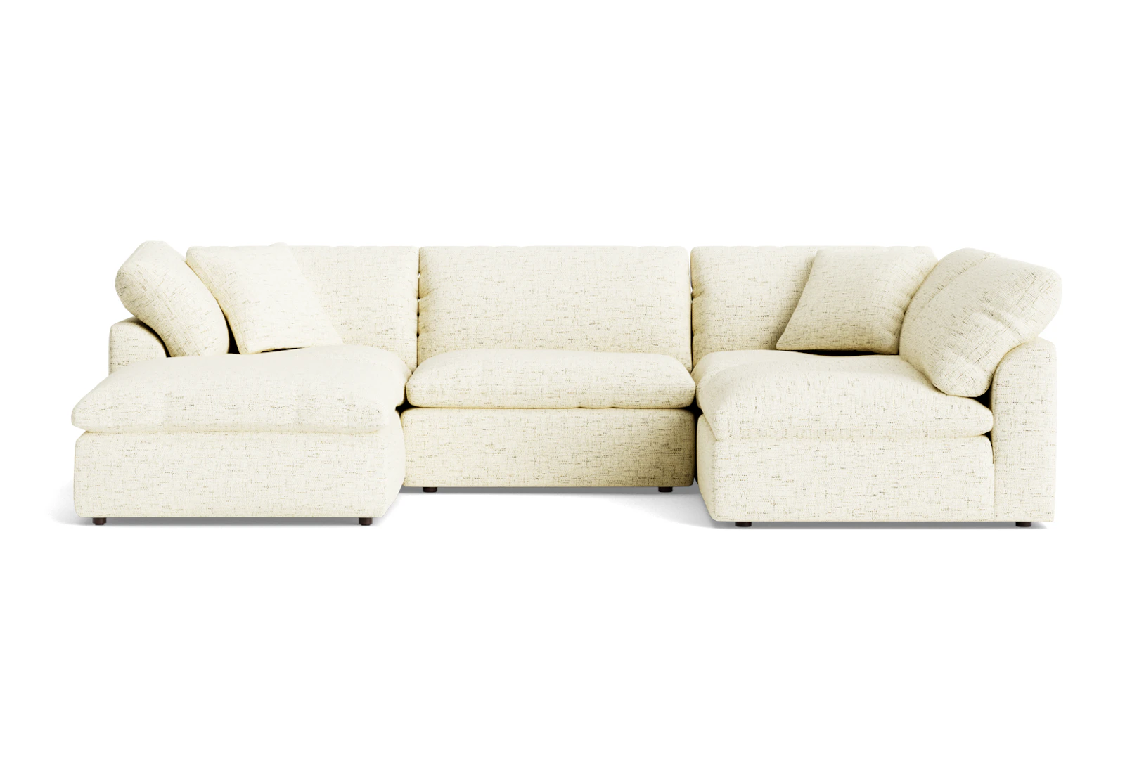 Bryant U-Sofa Bumper Sectional (5 piece)